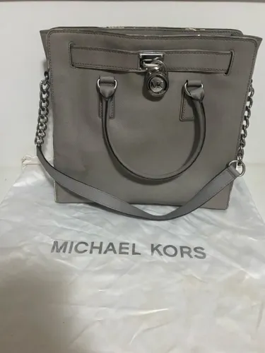 Bolsa Michael Kors original, cinza