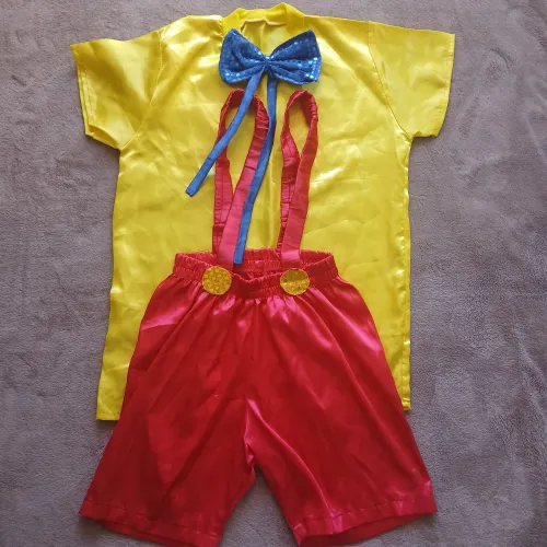 Fantasia Palhaço Infantil Completa