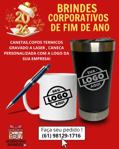 BRINDES CORPORATIVOS DE FIM DE ANO 