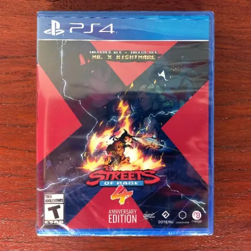 Streets Of Rage 4 PS4 PS5 Anniversary Edition LACRADO