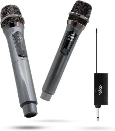 Kit 2 Microfone Sem Fio Qualidade e Liberdade