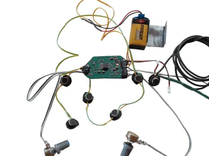 Captação E Eletrificação Para Acordeon Mod Fc42