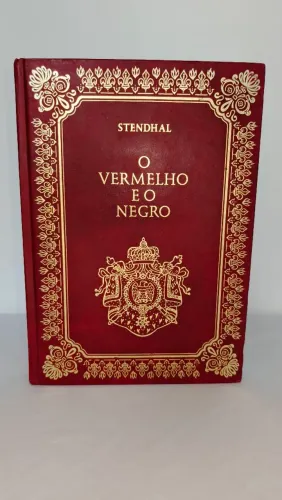 Livro O Vermelho e o Negro - Stendhal, editora Nova Cultural 2003, capa dura