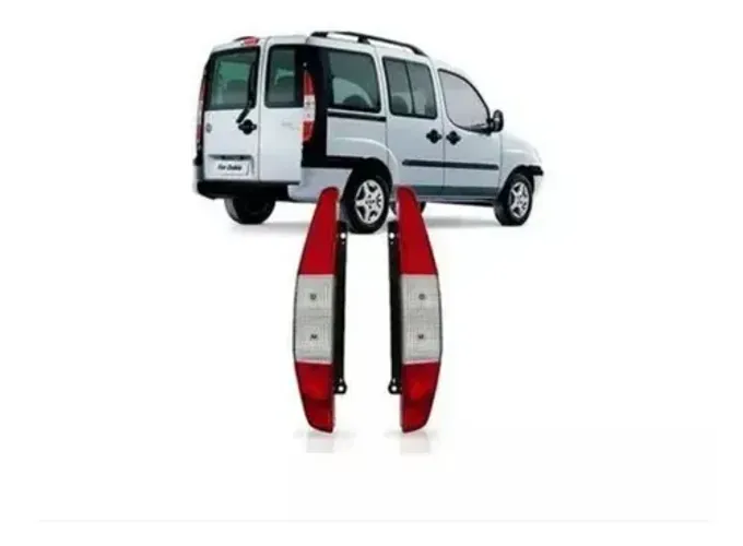 Lanterna Traseira Doblo 01 02 2003 2005 2006/2009 lado direito passageiro