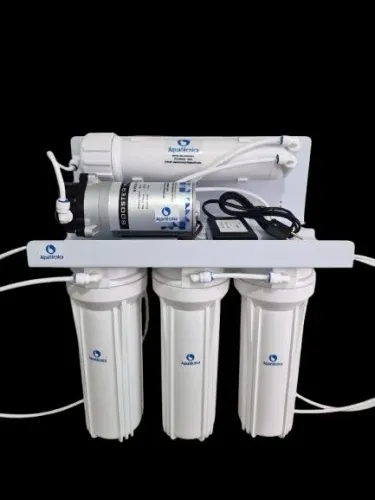 Osmose Reversa 4 estagios com bomba pressurizadora de 100 GPD