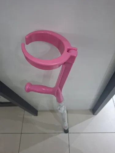 Muleta articulada Rosa - Conforto e Segurança