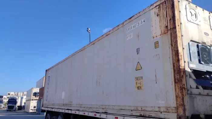 Caixa reefer 40 pes