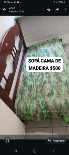 Sofá Cama de Madeira