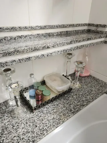 4 castiçais de cristal