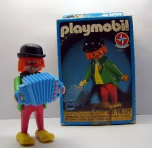 Playmobil Estrela - Palhaço com Acordeão