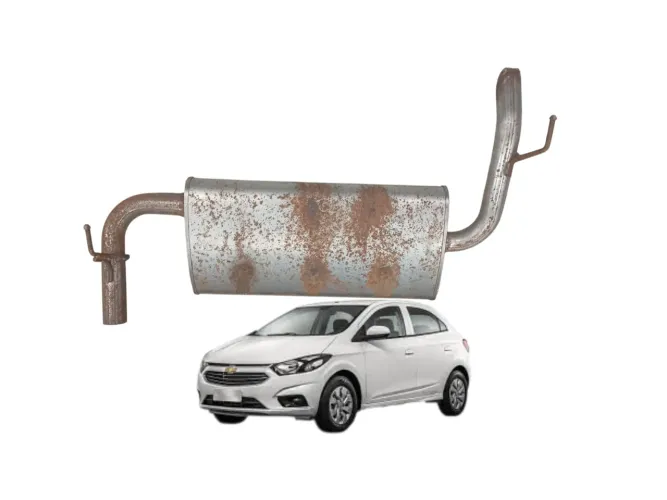 Escapamento Silencioso Chevrolet Onix 1.0 2019 2021 2022