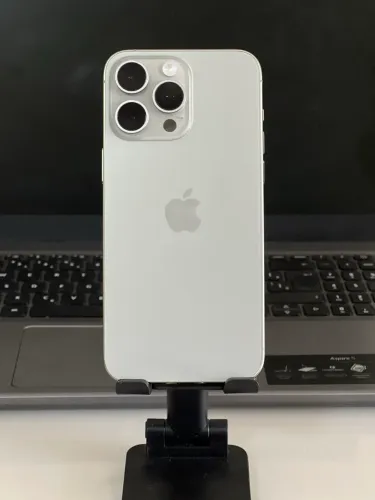 iPhone 15 Pro Max 256GB Original Bateria 100% Titânio Natural