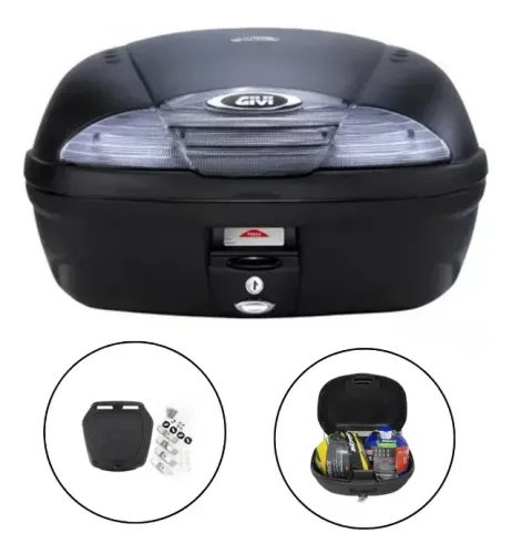Baú Givi Monolock Simply E450 45 Litros Para Moto