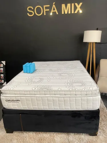 Cama casal Ortobom molas ensacadas 