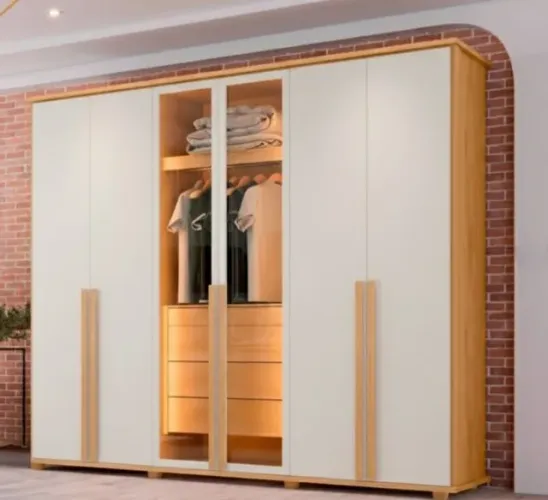Guarda Roupa Bélgica 2,35 Cm De Altura -PRONTA ENTREGA!