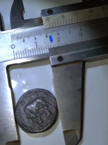 Moeda Império Romano loba Rômulo e Remo 