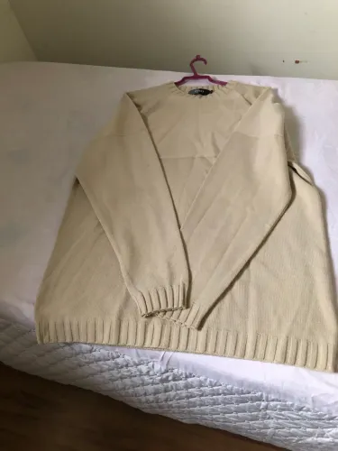 Suéter Bege Oversized