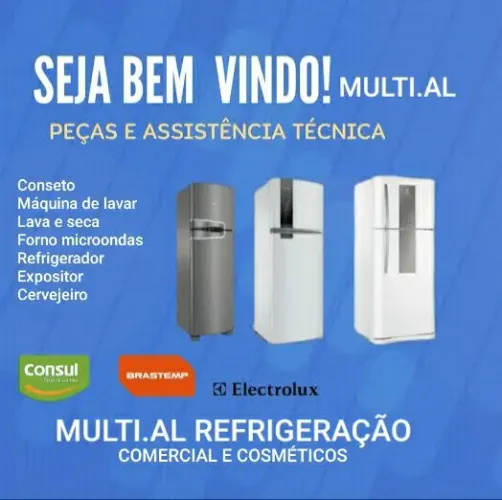 Serviços Refrigeração comercial e residencial 