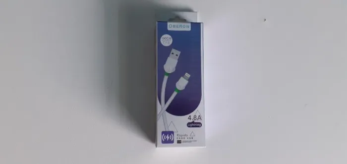 Cabo de dados 4.8A - lightning p/ USB - OBERON