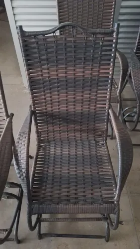 Cadeira de balanço 4 molas