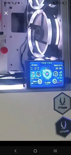 Tela de monitoramento de pc
