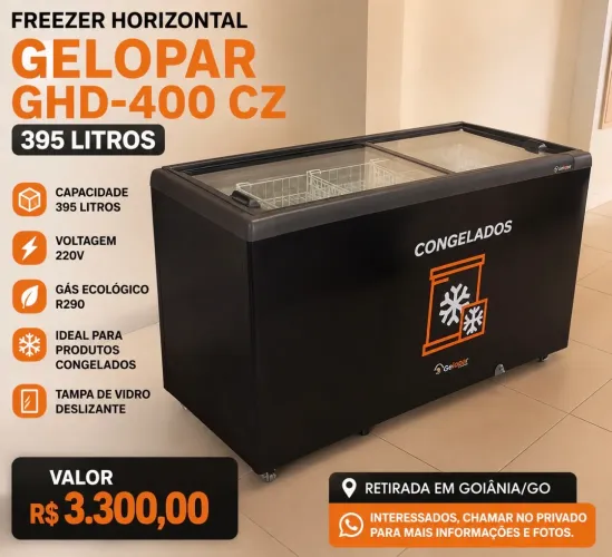VENDO FREEZER HORIZONTAL GELOPAR