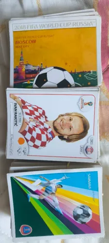 LOTE FIGURINHAS COPA DE 2018
