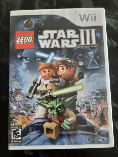 Jogo Lego Star Wars III original Nintendo Wii