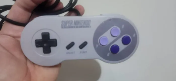 Controle Original Super Nintendo Funcionando