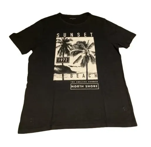 Camiseta Brilliant Original Estampada Masculina Cor Preta Manga Curta - Tamanho G