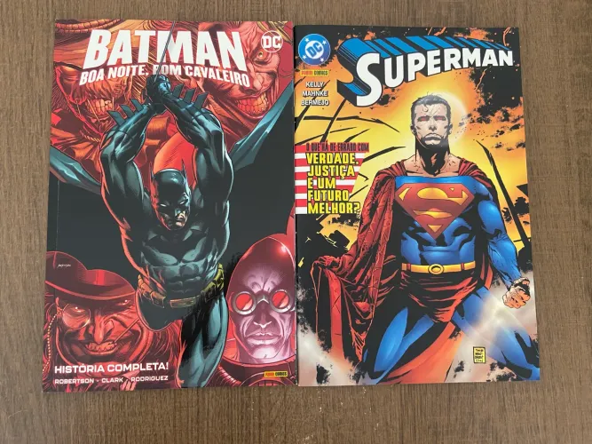 HQs DC Batman e Superman