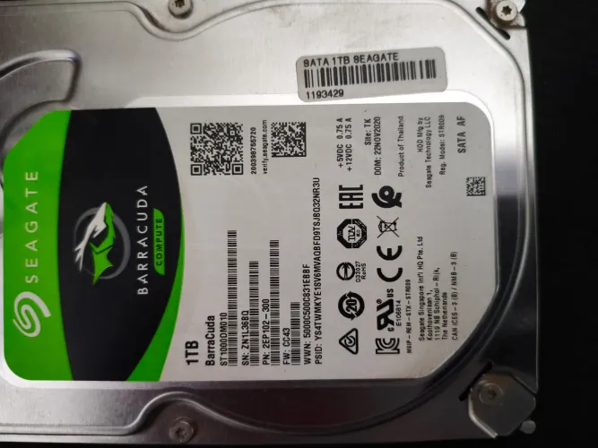 HD Seagate 1tb 3,5' (Desktop)