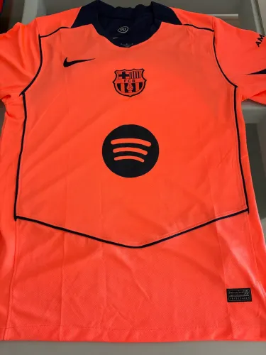 Camisa Barcelona Laranja Nike Total 90 
