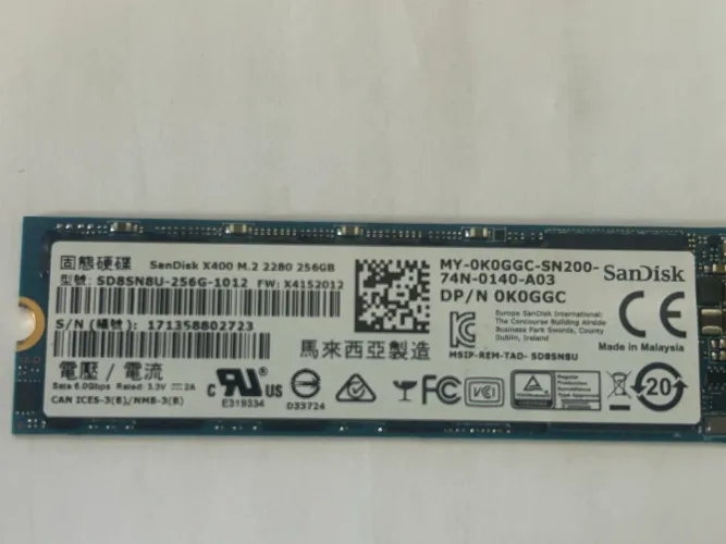 HD M.2 scan disk 256g