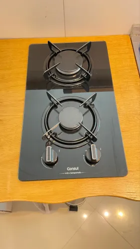 Cook top Consul 2 bocas tampo de vidro