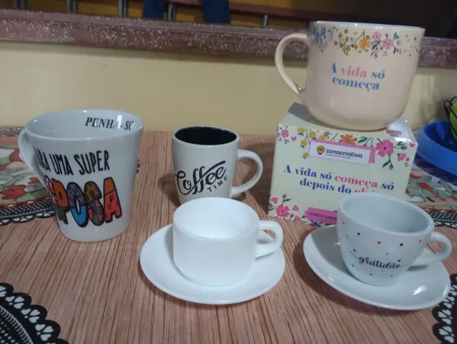 Xícaras personalizadas 