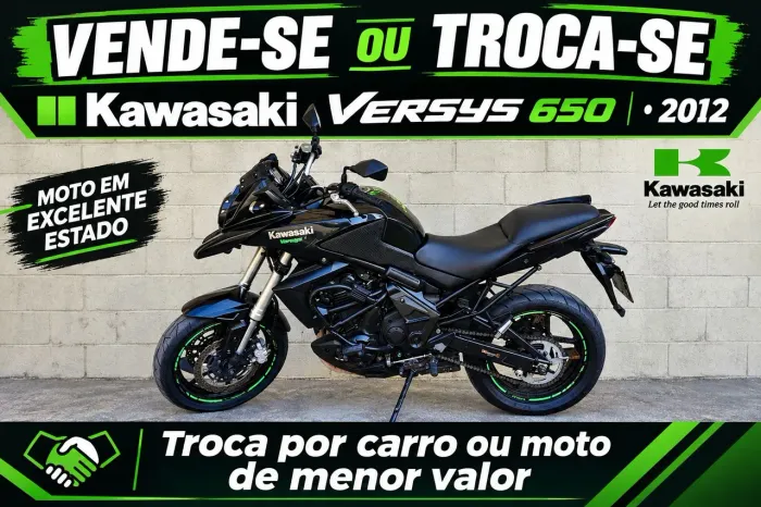 Vende-Se Kawasaki Versys 650 2012/2012