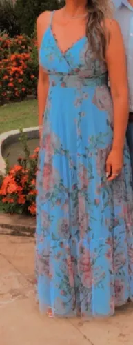 Vestido usado somente uma vez