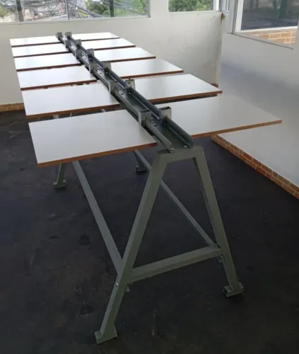 MÁQUINA SERIGRAFICA PARA IMPRESSÃO DE CAMISETAS 12 BERÇOS MÓVEL COMPLETA PRONTA PARA USO