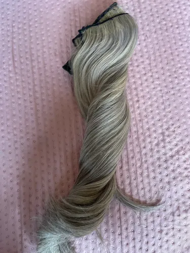 Cabelo loiro vietnamita 220g no tictac