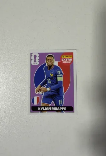 Figurinha Bordo Mbappe Extra Legend Copa