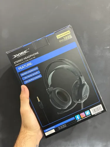 Headphone Dobe TP5-3592 Black - NOVO