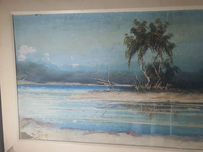 Quadro antigo pintor J.Pancetti.