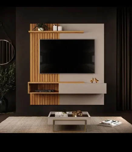 Painel p/tv até 65 C/detalhes ripado novo a pronta entrega