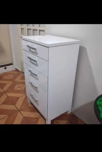 Comoda Solteiro Branco 