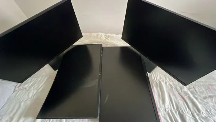 MONITORES TRINCADOS LG AOC HUSKY