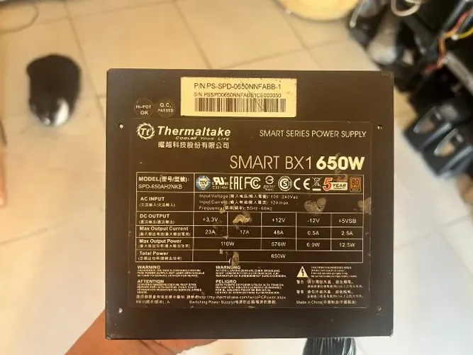 FONTE THERMALTAKE SMART BX1 650W