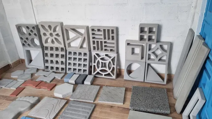 Cobogó de concreto direto da fábrica