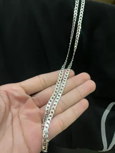 CORRENTE 5MM 70CM prata