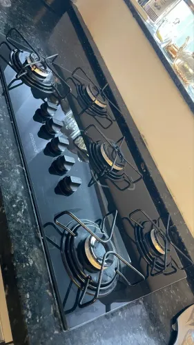 Fogão cooktop 5 bocas funcionando perfeitamente!